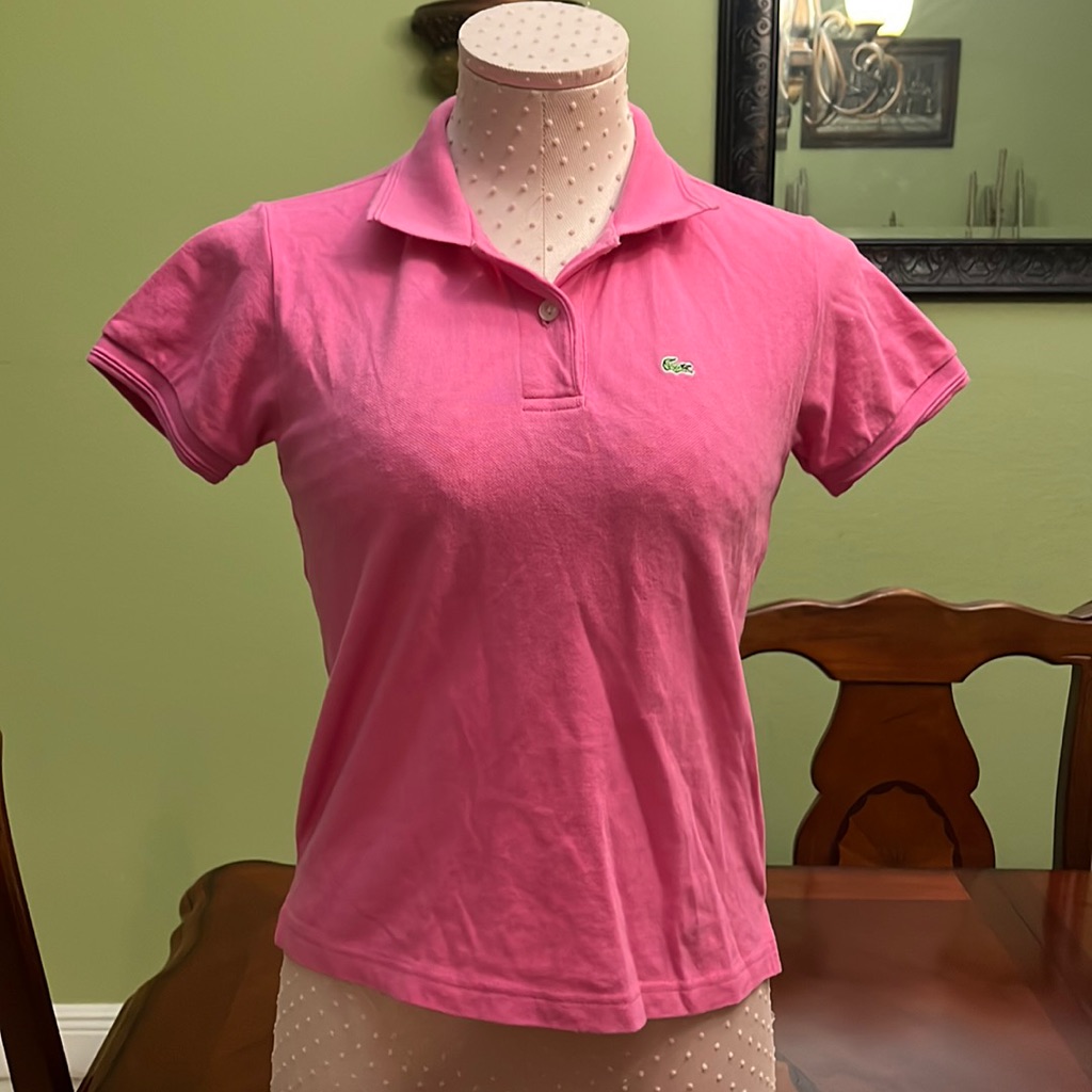 Lacoste Pink Polo Lacoste Pink Polo
